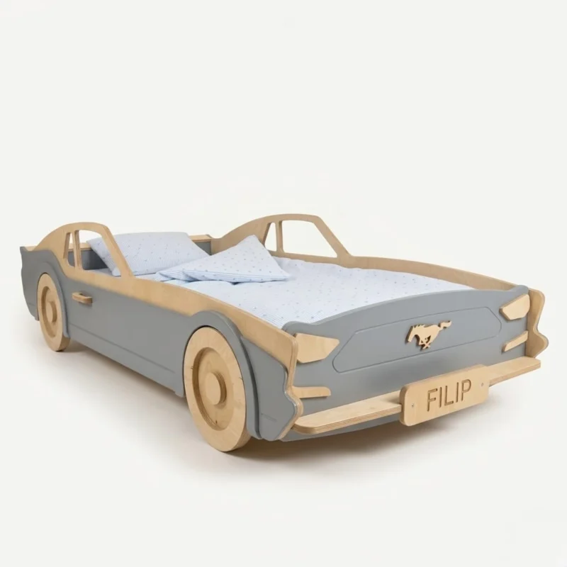 Łóżko dziecięce Auto Mustang