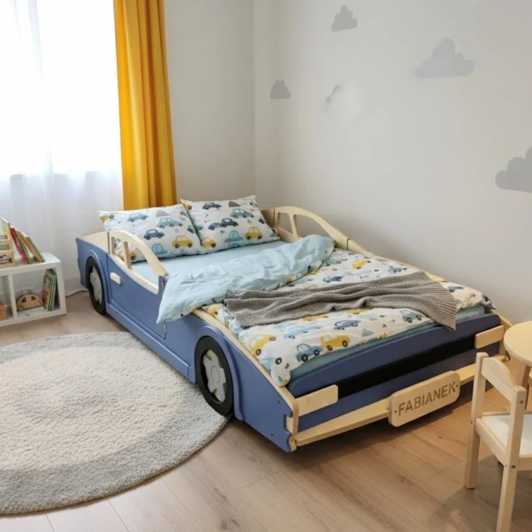 Łóżko dziecięce auto Scatto Premium pokoj 2