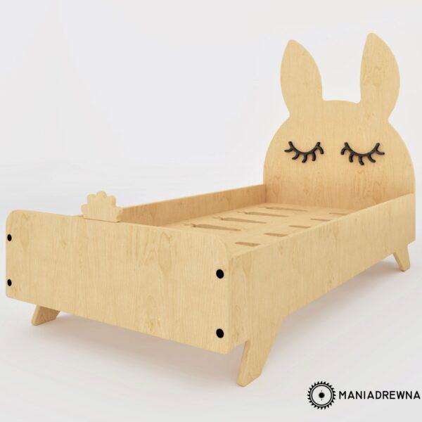 Łóżko dziecięce królik